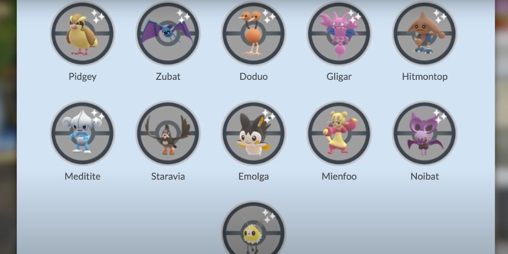 Past Featured Pokémon and Bonuses